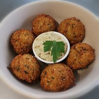 Falafels 😊 at Poseidon's Kitchen in Oleron