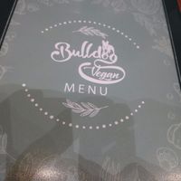 menu at Bulldog Vegan in Paris