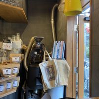   at alt. coffee roasters in Kyoto