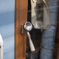 The entrance   at alt. coffee roasters in Kyoto