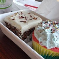 All there stuff is biodegradable at Wanderlust Vegan Eatery in Albuquerque