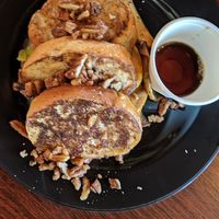 "Campfire" French toast. at Wanderlust Vegan Eatery in Albuquerque