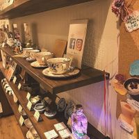 interrior at Ippuku Cafe in Kyoto