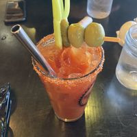 Bloody Mary   at Breakfast Republic - Mission Beach in San Diego
