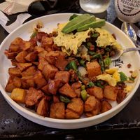 Vegan omelette at Breakfast Republic - Mission Beach in San Diego