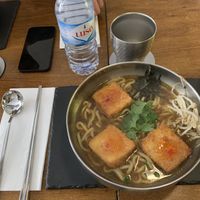 Tofu ramen without egg, €8,50  at Panda Cantina - Rua da Prata in Lisbon