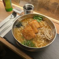 Vegane Ramen Crispy Tofu 🤤❤️  at Panda Cantina - Rua da Prata in Lisbon