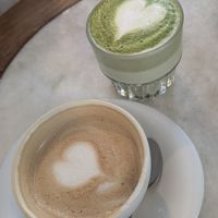 Hazelnut coffee at Cotidiano in Lisbon