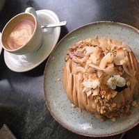 Vegan 'Rebel' Pancakes at Cotidiano in Lisbon