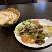Falafel Teller   at Bistro de Libanon in Leipzig