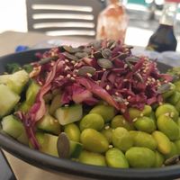 Mahalo green at Poké Lagos in Lagos