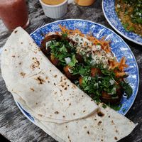 Falafal at Persian House in Mindo