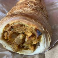 Bombay alloo roll    at Urban Bakery in Gateshead