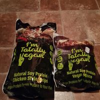 Vegan mince and chicken style strips #Veganuary at For Goodness Sake in Middlesbrough