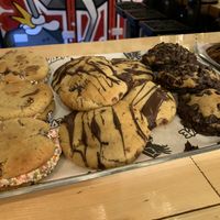 Cookies in V-Edge at Ellephant Vegan Bakery in Middlesbrough