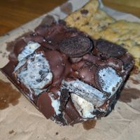 Rocky road at Ellephant Vegan Bakery in Middlesbrough