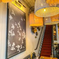 Elegant interior  at Elephant and The Dove in Skaneateles