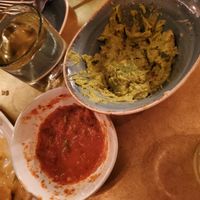 Sorry, we were already digging in when I realized I should take a picture  at Elephant and The Dove in Skaneateles