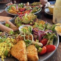 Vegan breakfast  at Bio Cafe in Aberdeen