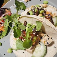 Tofu teriyaki   at Bio Cafe in Aberdeen