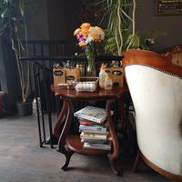 Inside at Bio Cafe in Aberdeen