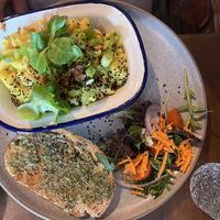 Mac n cheese  at Bio Cafe in Aberdeen