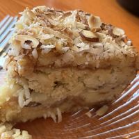 Almond coconut cake  at Mansa Kunda in Takoma Park