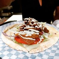 Alrightttt their mom's hot sauce is to die for. Oh and their cashewziki?! Wow at Vegan Bear in Toronto