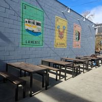 Wall art at Illegal Pete's - Colfax Ave in Denver