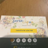 La tarjeta de lealtad   at Gente Sana - Seren Dipaa in Mexico City