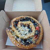 Pizza roll #Veganuary at Darringtons in Burswood