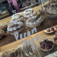 Pecan tart at Darringtons in Burswood