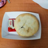 'steak' and mushroom pie, my favorite so far. at Darringtons in Burswood