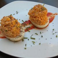 Huevos at Pipoca in Murcia