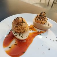 Huevos rellenos at Pipoca in Murcia