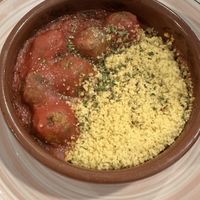 Meat balls and cous cous 🤤  at Pipoca in Murcia