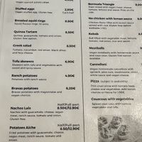 Menu 😃😃  at Pipoca in Murcia