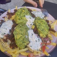 Potato aiche full portion at Pipoca in Murcia