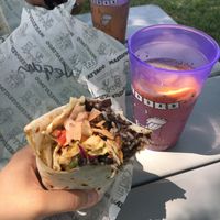 Burrito at Taco Bar in Szigliget