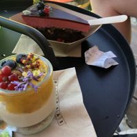 Great desert at Taco Bar in Szigliget