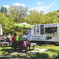 TacoTruck Hungary #makeloveeattacos at Taco Bar in Szigliget
