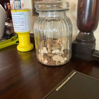 Dog biscuits indoors  at The Waterford Arms in Whitley Bay