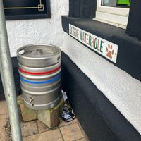 Dog waterhole  at The Waterford Arms in Whitley Bay