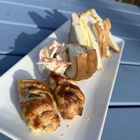 Vegan platter   at The Waterford Arms in Whitley Bay