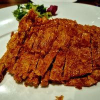 Crispy mock duck. at Four Regions in Richmond Upon Thames