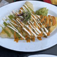 Quesadilla w/Drunken Mushrooms  at Cielo Rojo in Takoma Park