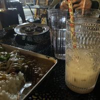 Horchata and enchilada night time goodness   at Cielo Rojo in Takoma Park