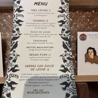 There’s a vegan dessert!  at Cielo Rojo in Takoma Park