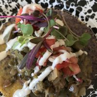 Vegan nopales taco at Cielo Rojo in Takoma Park