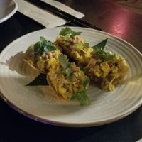 Taco wontons at Yulli's in Byron Bay